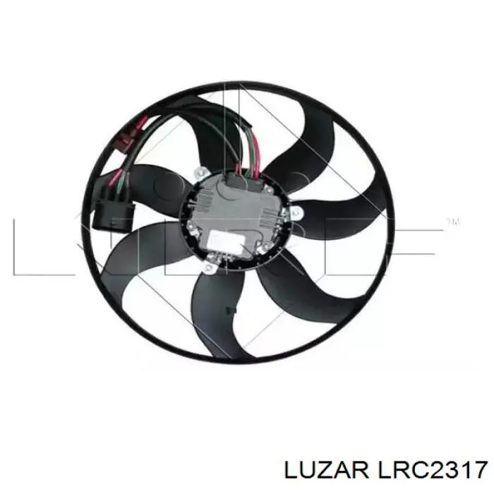 Радиатор охлаждения двигателя Luzar LRC2317 цена, от 91.71 USD