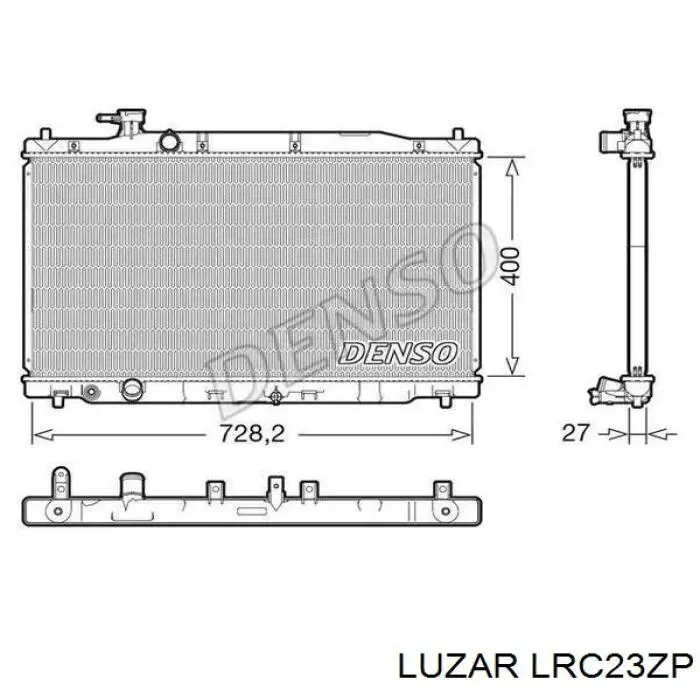 Радиатор LRC23ZP Luzar