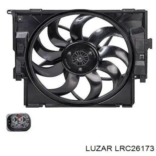 Радиатор LRC26173 Luzar