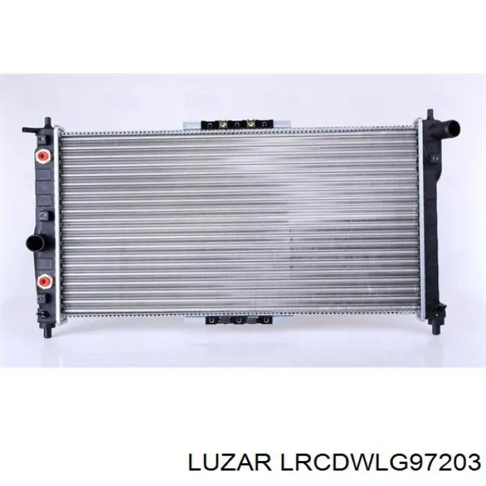 Радиатор охлаждения двигателя Luzar LRCDWLG97203 цена, от 70.20 USD