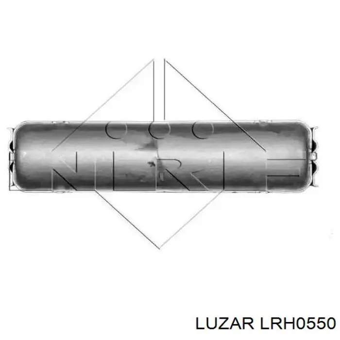 Радиатор печки LRH0550 Luzar