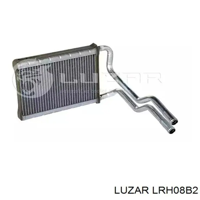 Радиатор печки (отопителя) Luzar LRH08B2