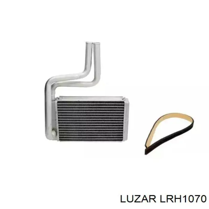 Радиатор печки LRH1070 Luzar