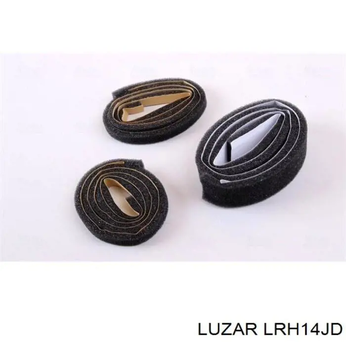LRH14JD Luzar Радиатор отопителя салона