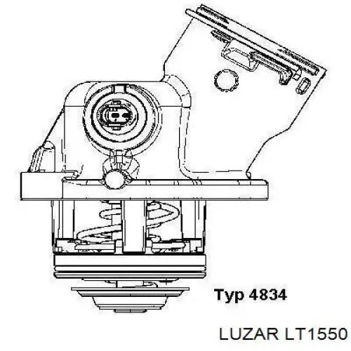 LT1550 Luzar термостат