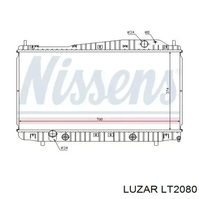 LT2080 Luzar Авто термостат