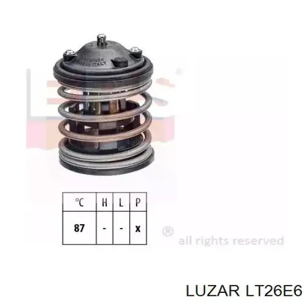 Термостат LT26E6 Luzar