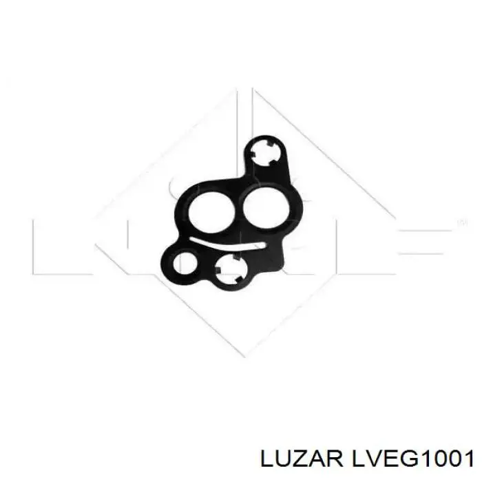 Клапан EGR, рециркуляции газов Luzar LVEG1001