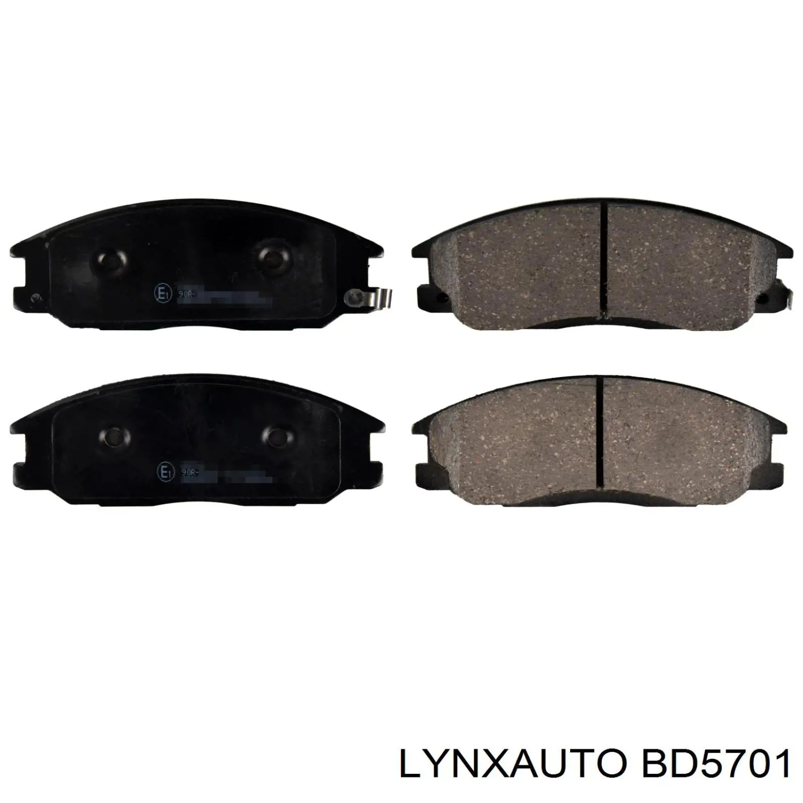 Передние тормозные колодки BD5701 Lynxauto