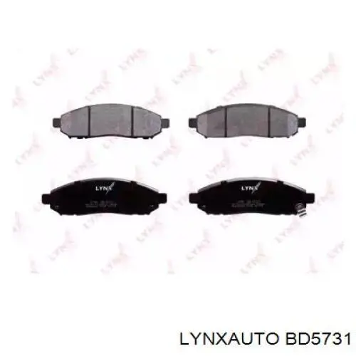 BD5731 Lynxauto Колодки передние