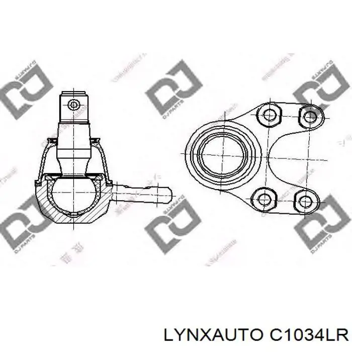 Нижняя шаровая опора C1034LR Lynxauto