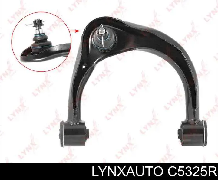 C5325R Lynxauto braço oscilante superior direito de suspensão dianteira