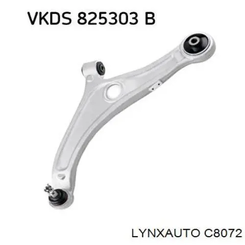 Сайлентблок переднего рычага C8072 Lynxauto