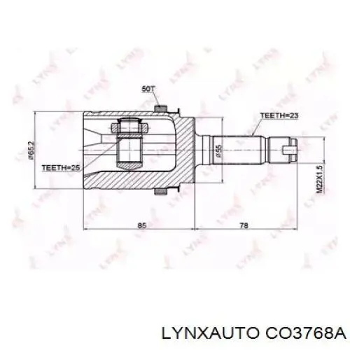 ШРУС наружный GSP 623054