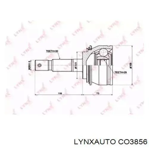 ШРУС наружный передний CO3856 Lynxauto