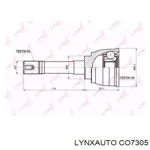 ШРУС наружный передний CO7305 Lynxauto