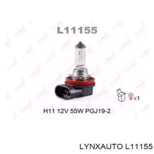 Лампочка LYNXAUTO L11155