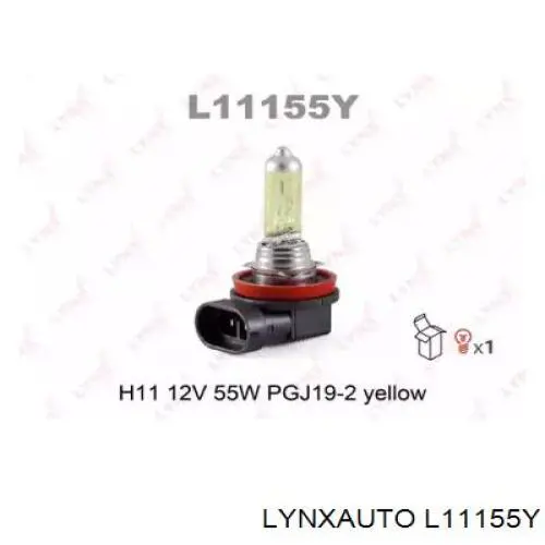 Лампочка LYNXAUTO L11155Y