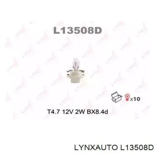 L13508D Lynxauto лампочка щитка (панели приборов)