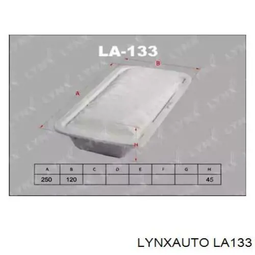 Воздушный фильтр LA133 Lynxauto