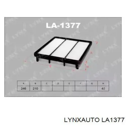 Воздушный фильтр LA1377 Lynxauto