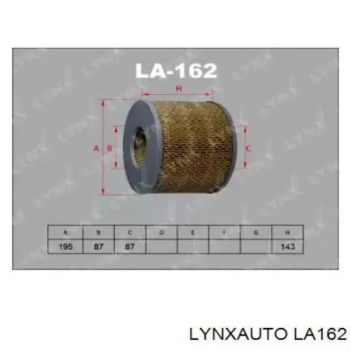 Воздушный фильтр LA162 Lynxauto