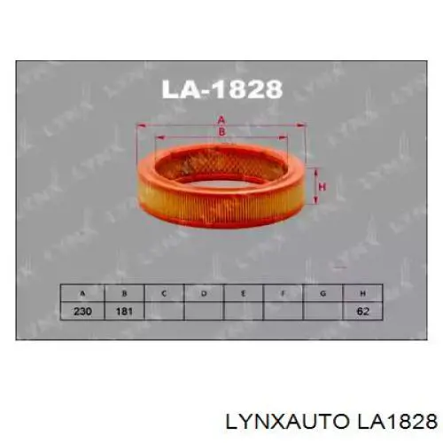 LA1828 Lynxauto воздушный фильтр