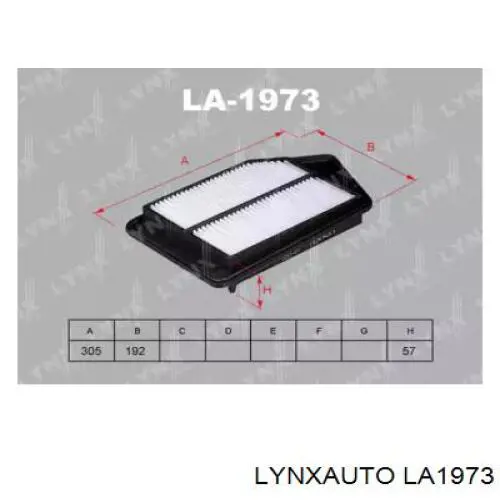 Воздушный фильтр LA1973 Lynxauto