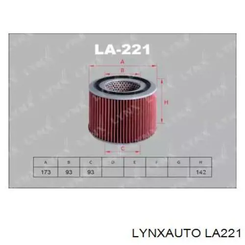 LA221 Lynxauto воздушный фильтр