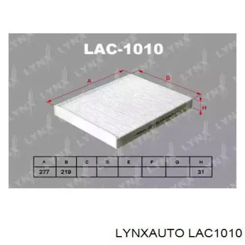 LAC1010 Lynxauto фильтр салона