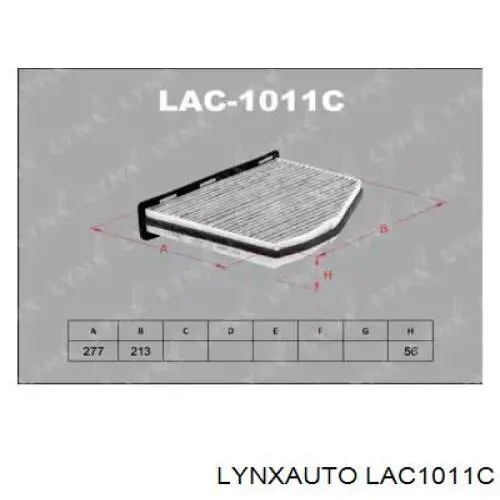 LAC1011C Lynxauto фильтр салона