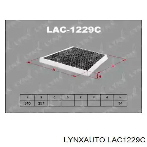 LAC1229C Lynxauto фильтр салона
