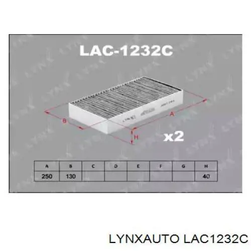 LAC1232C Lynxauto фильтр салона