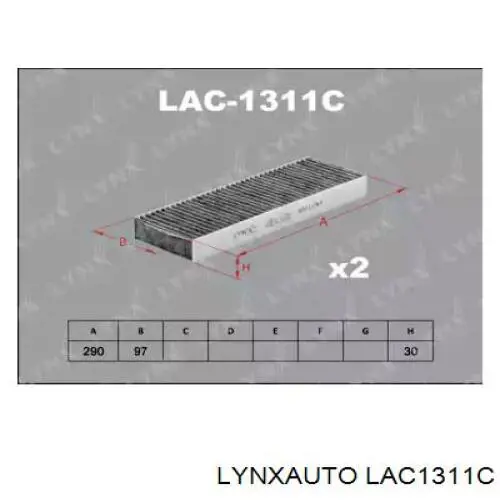 LAC1311C Lynxauto фильтр салона