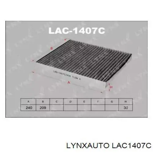 LAC1407C Lynxauto фильтр салона