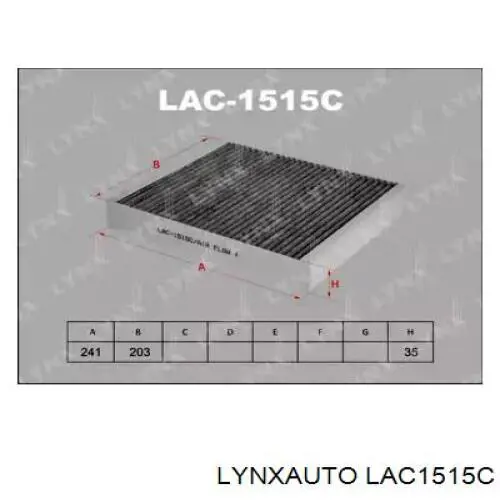 LAC1515C Lynxauto фильтр салона