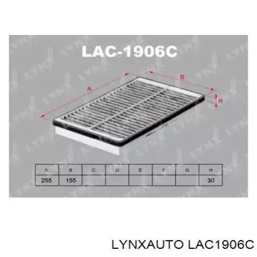 LAC1906C Lynxauto фильтр салона
