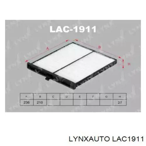 LAC1911 Lynxauto фильтр салона