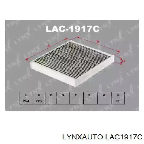 Фильтр салона LAC1917C Lynxauto