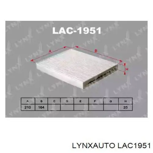 Фильтр салона LA1226 Mahle Original