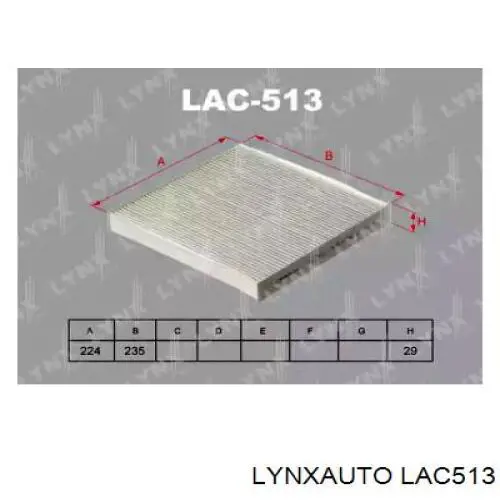 LAC513 Lynxauto фильтр салона
