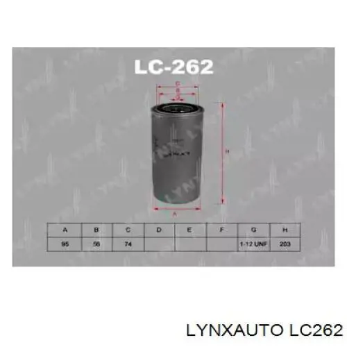 Масляный фильтр LC262 Lynxauto