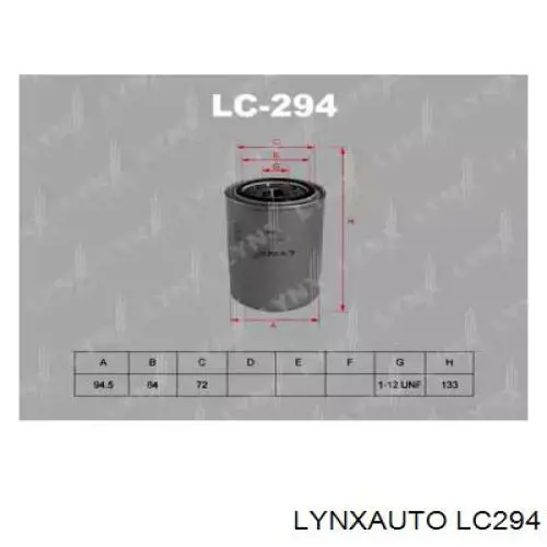 LC294 Lynxauto масляный фильтр