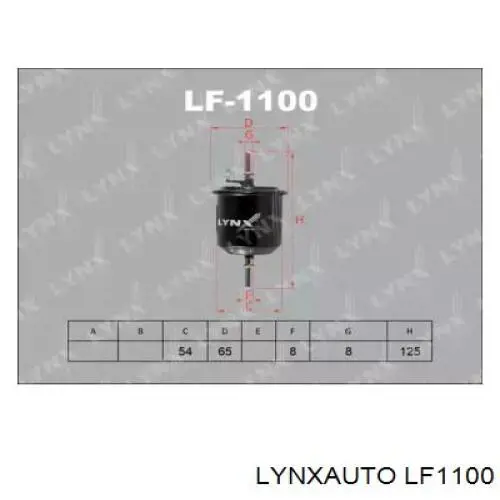 LF1100 Lynxauto топливный фильтр
