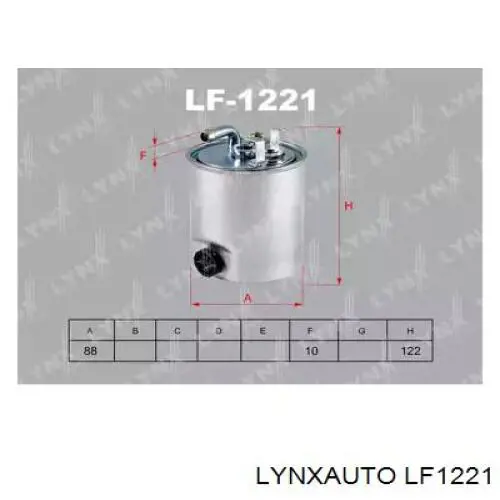 LF1221 Lynxauto топливный фильтр