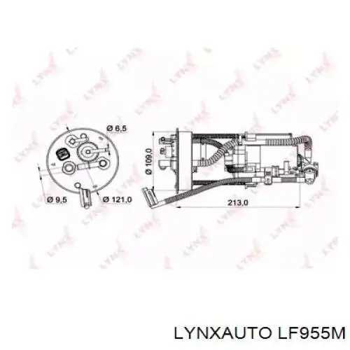 Топливный фильтр LF955M Lynxauto