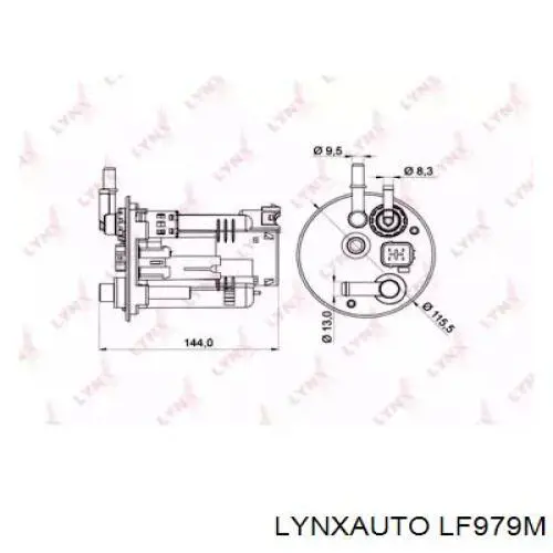 Фильтр топливный Suzuki 1531078F01
