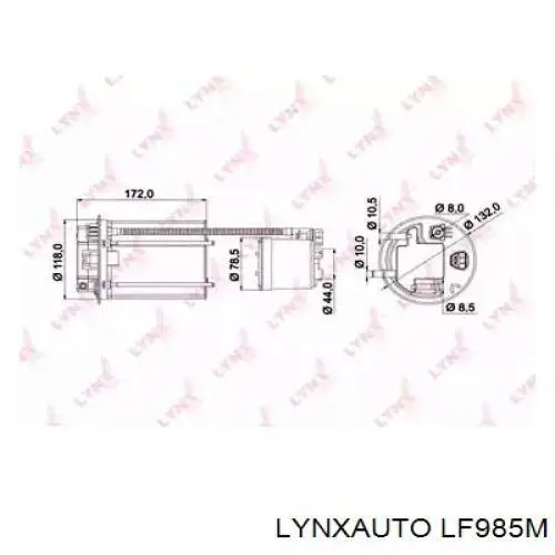 Топливный фильтр LF985M Lynxauto