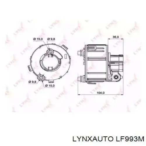 Топливный фильтр LF993M Lynxauto