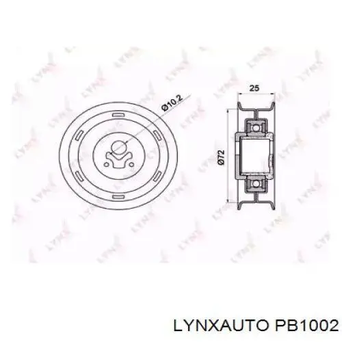 Ролик ГРМ PB1002 Lynxauto